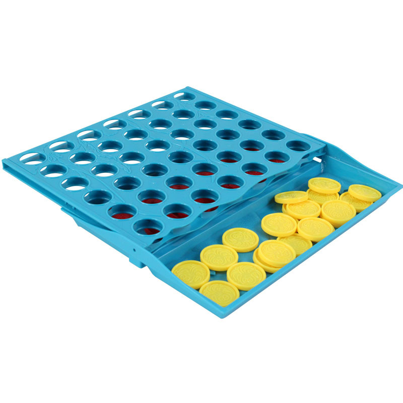 Three-Dimensional Four Chess Gobang Parent-child Interaction table Games Puzzle Toy Chess