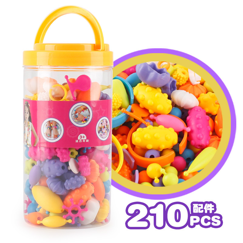 Variety Child Beaded toy Girl Manual Beaded toy Accessories Brain Game