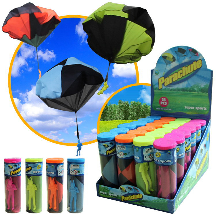 Child Hand Throw Parachute Toy Soldier Outdoor Parent-child Interaction Kids Toys