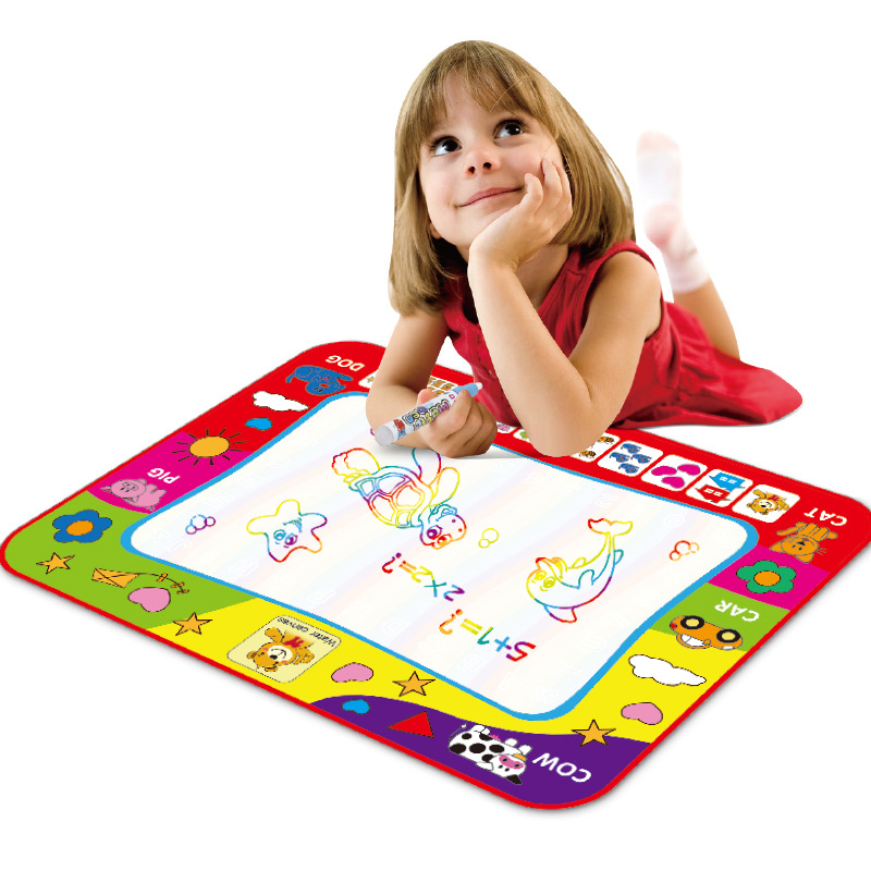 Child Water Canvas Oversized Magic Water Canvas Magic Write a Blanket Doodle cloth Baby Brain Game