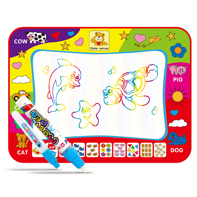 Child Water Canvas Oversized Magic Water Canvas Magic Write a Blanket Doodle cloth Baby Brain Game