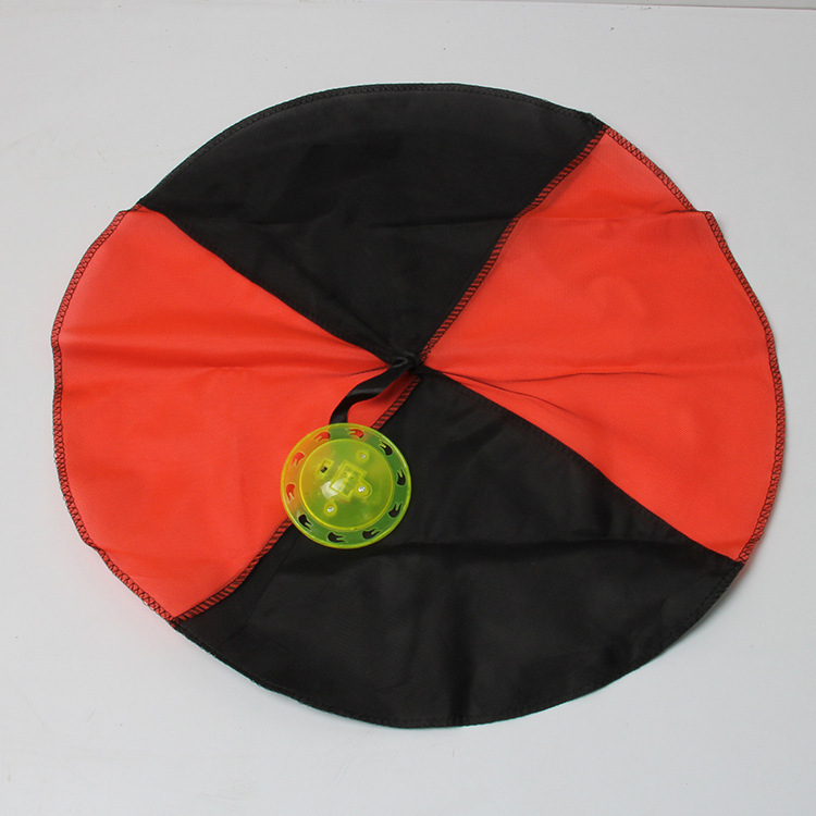 Glow Arrow Flash Parachute Hand throw UFO Parachute kids Toys