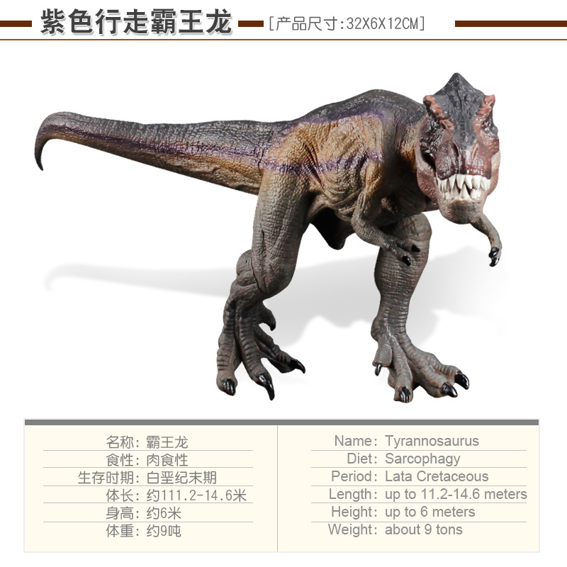 Child toy Large Walk Tyrannosaurus Rex Model Simulation Dinosaur Model Toy