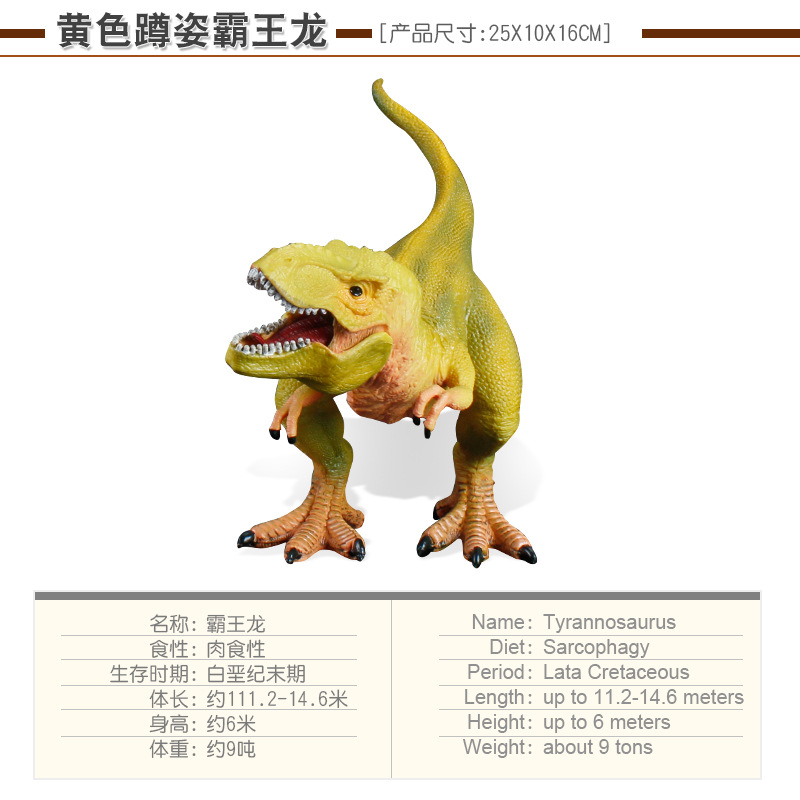 Child toy Large Walk Tyrannosaurus Rex Model Simulation Dinosaur Model Toy