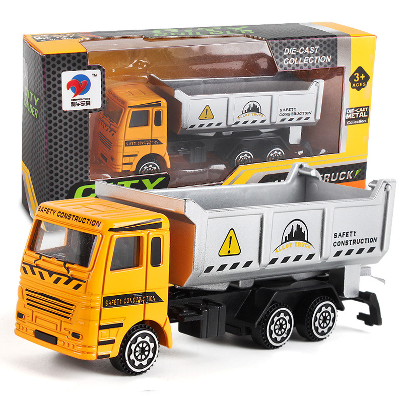 child alloy Car model Sound and light Construction vehicles child toy car