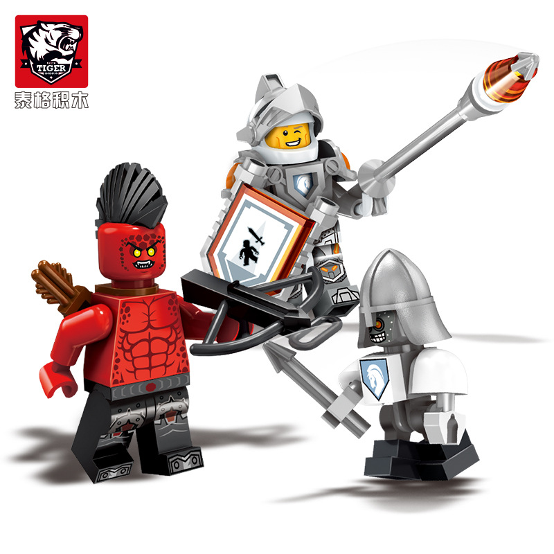 Child Aberdeen Scenes Future knight Mechanical boy Building Blocks toy