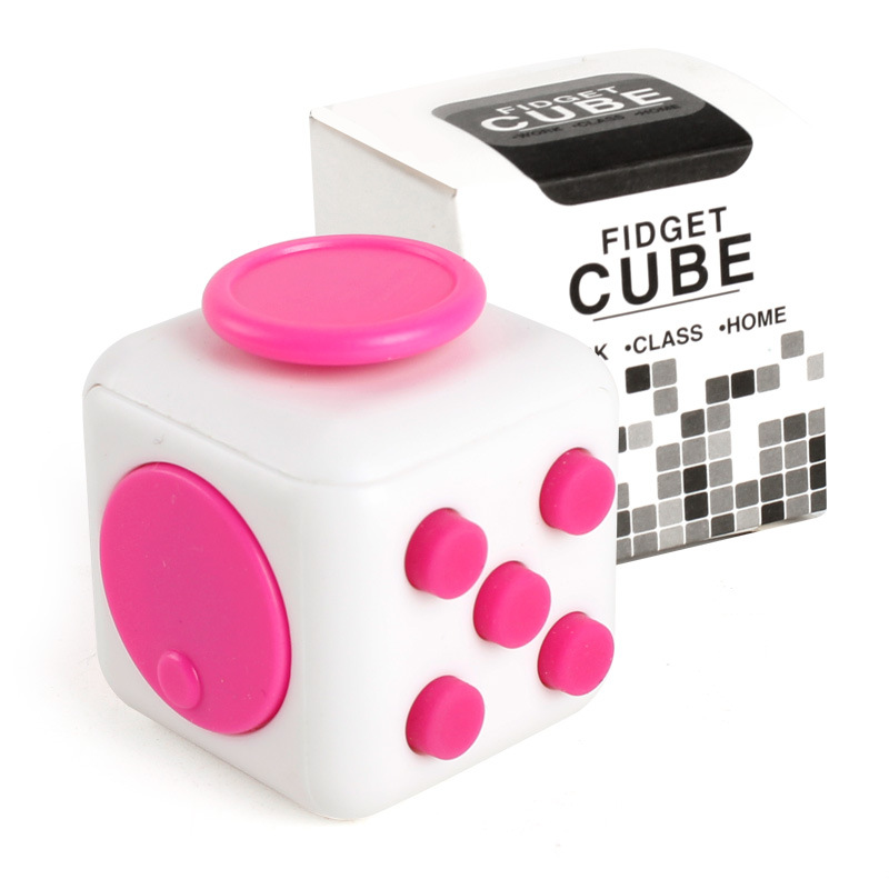 Fidget Cube Anti-irritability Ease Pressure Concentrated Attention Dice Rubik's Cube Square