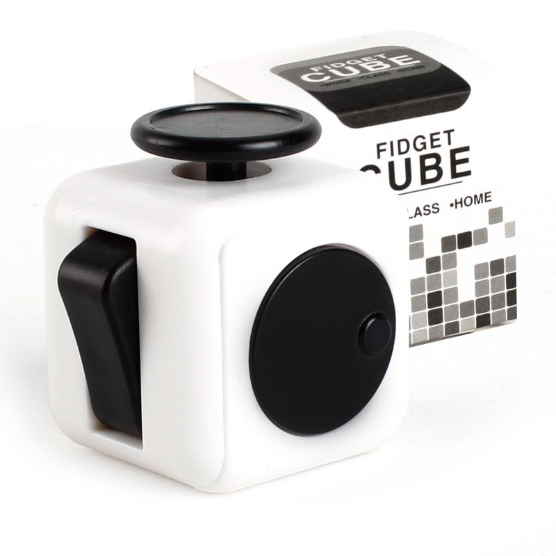 Fidget Cube Anti-irritability Ease Pressure Concentrated Attention Dice Rubik's Cube Square