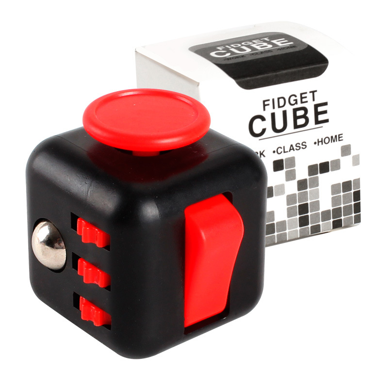 Fidget Cube Anti-irritability Ease Pressure Concentrated Attention Dice Rubik's Cube Square