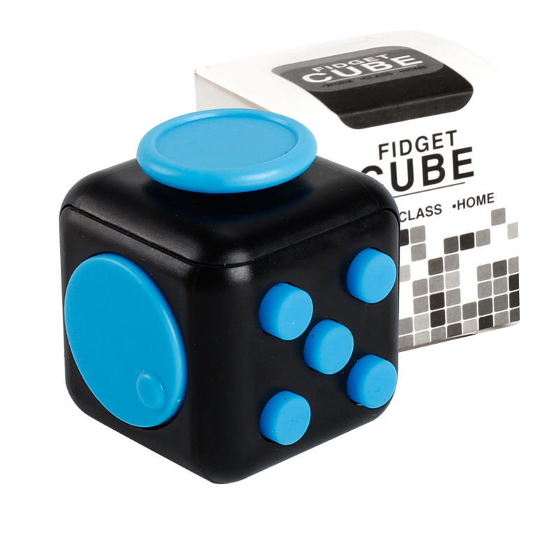 Fidget Cube Anti-irritability Ease Pressure Concentrated Attention Dice Rubik's Cube Square