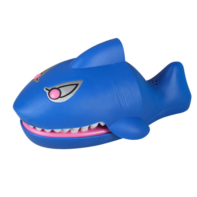 Child Tricky Bite Hand Shark Electric Large Biting your Fingers big Shark Glow Sound Curious toys
