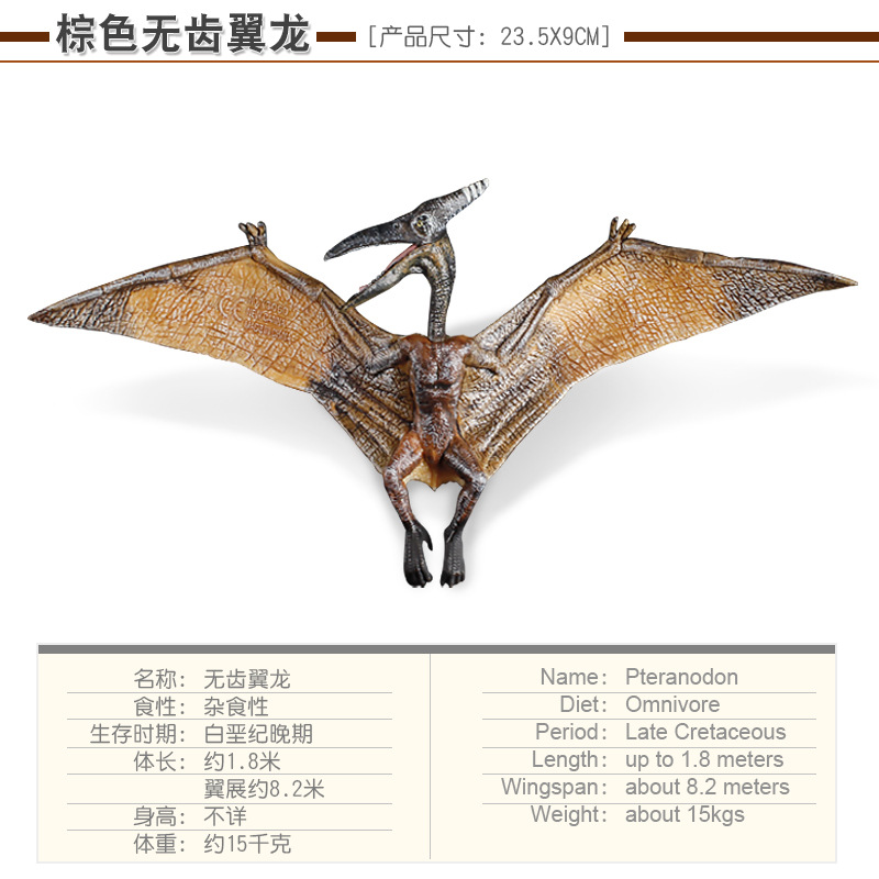 Jurassic Dinosaur Toy Model Child Simulation Static Plastic Solid Animal Tyrannosaurus rex