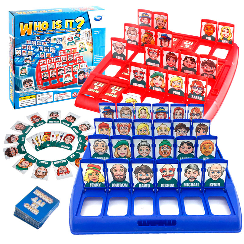 Child Brain Game Parent-child interaction Guess the Character Who is he  Table Games