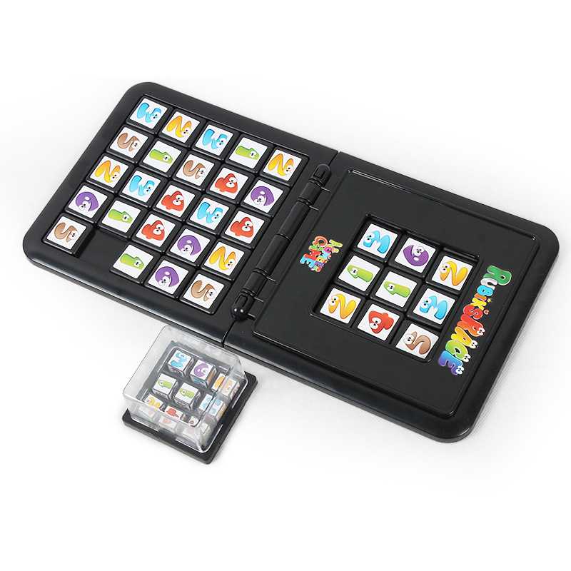 Parent-child Interactive Child Early Education Color Digital Battle Rubik's Cube Brain Game