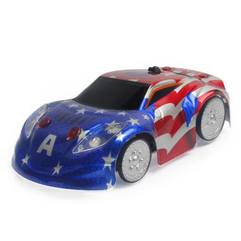 Spiderman Electric Remote Control car Climbing Car Wireless Steering Wheel Remote Control Toy