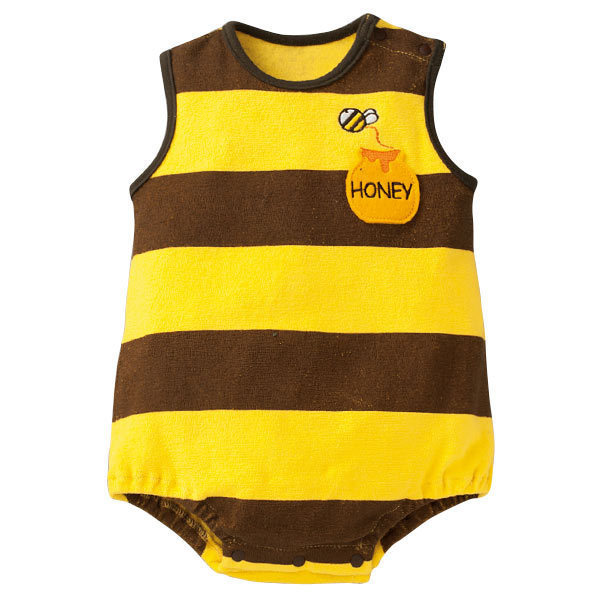 Fashion baby Cartoon Watermelon Triangle Romper Climb Clothes One Body Clothes Child Children's Wear