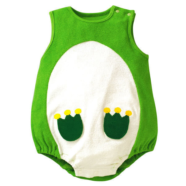 Fashion baby Cartoon Watermelon Triangle Romper Climb Clothes One Body Clothes Child Children's Wear