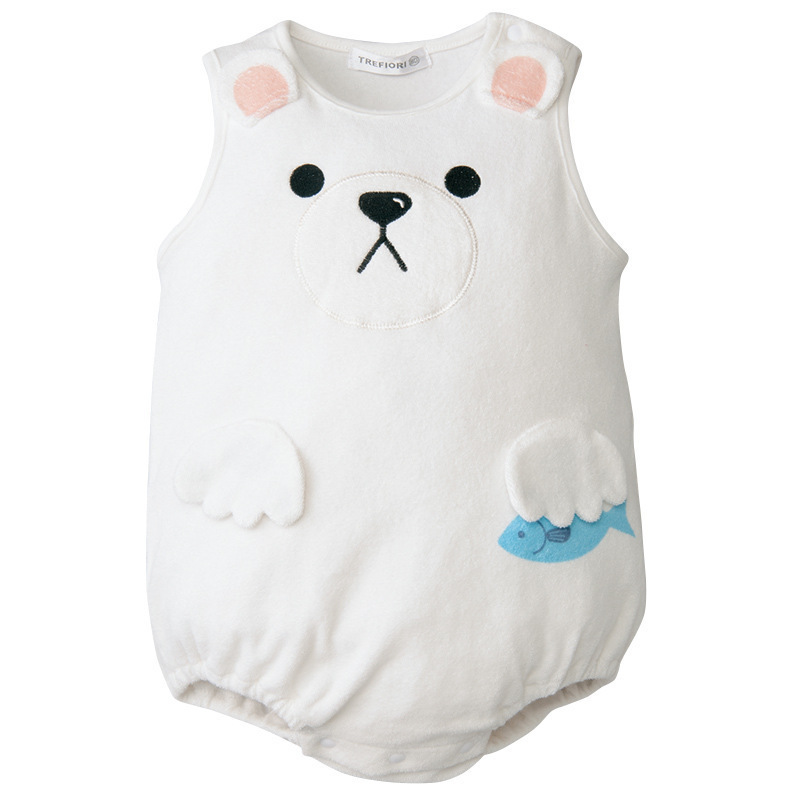 Fashion baby Cartoon Watermelon Triangle Romper Climb Clothes One Body Clothes Child Children's Wear