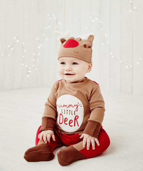 Western Style Boy baby Clothing Romper Long Sleeves Christmas Baby Clothes Siamese Clothing