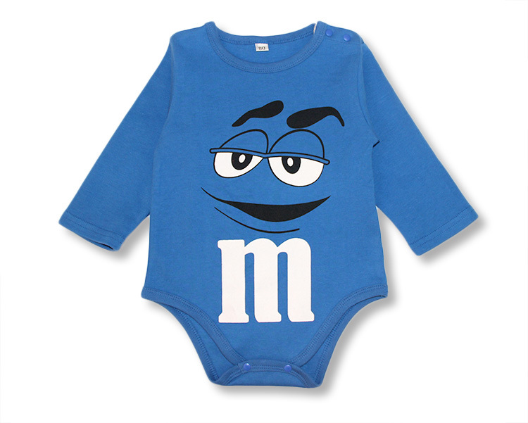 Western Style Long Sleeves Baby Clothing Triangle Romper Climb Clothes Siamese Clothing