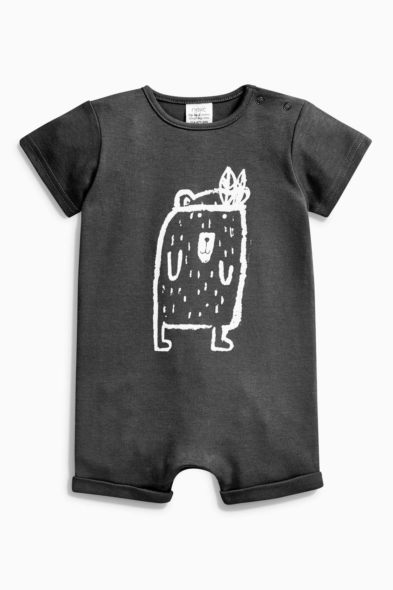 Children's Wear Baby Short Sleeve Romper Cotton Siamese Clothing Western Style Child Clothes
