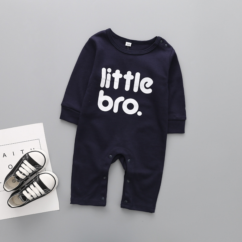 Baby Cotton Long Sleeves Baby Clothing Romper Western Style Children's Wear Jumpsuit