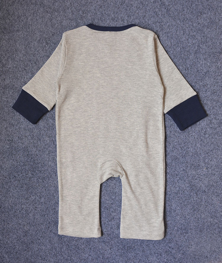 Western Style Baby Long Sleeves Baby Romper Siamese Clothing Climb Clothes Printing Baby Clothing