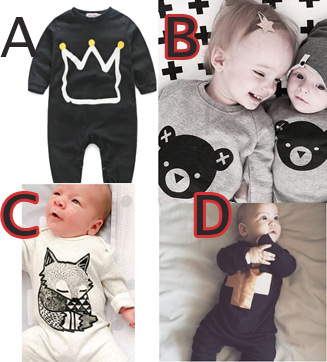 Boy baby Clothing Romper Clothing Long Sleeves baby Siamese Clothing Long Sleeves Cotton Clothing