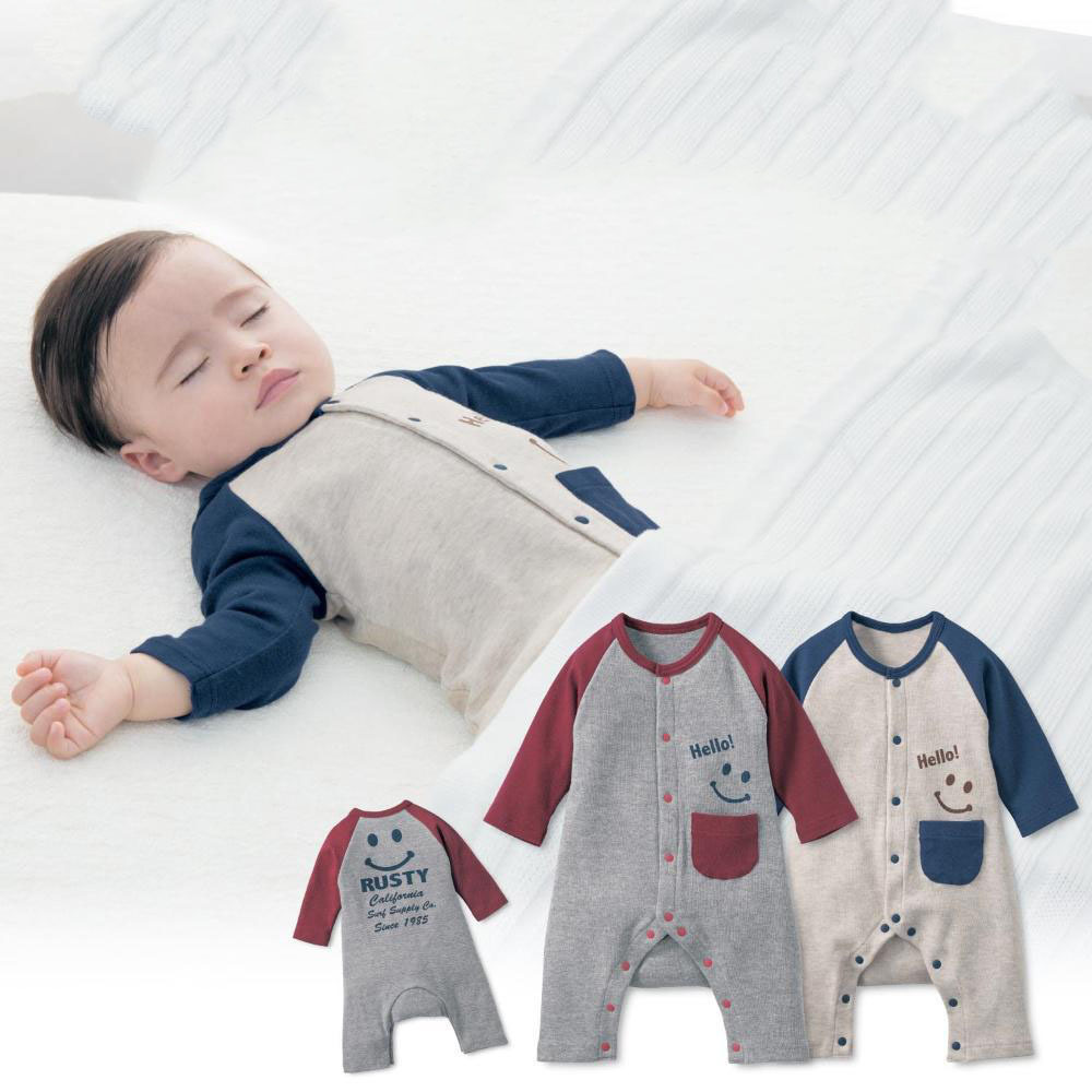 Lovely Baby Cotton Baby Clothing Romper Long Sleeves Clothes Jumpsuit Children's Wear