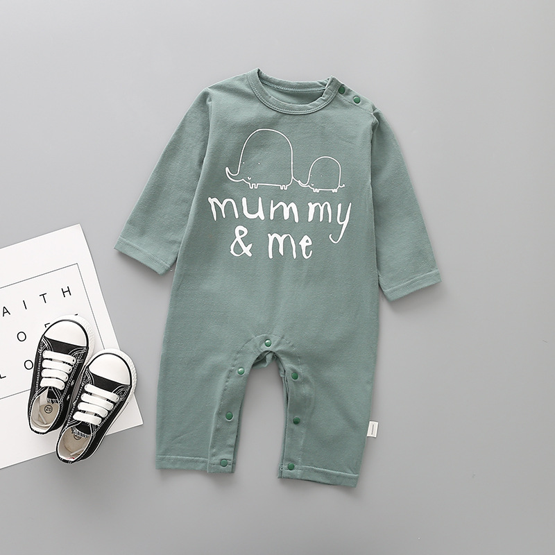 Western Style Fashion Long Sleeves Baby clothing Romper Jumpsuit Climb Clothes Apparel