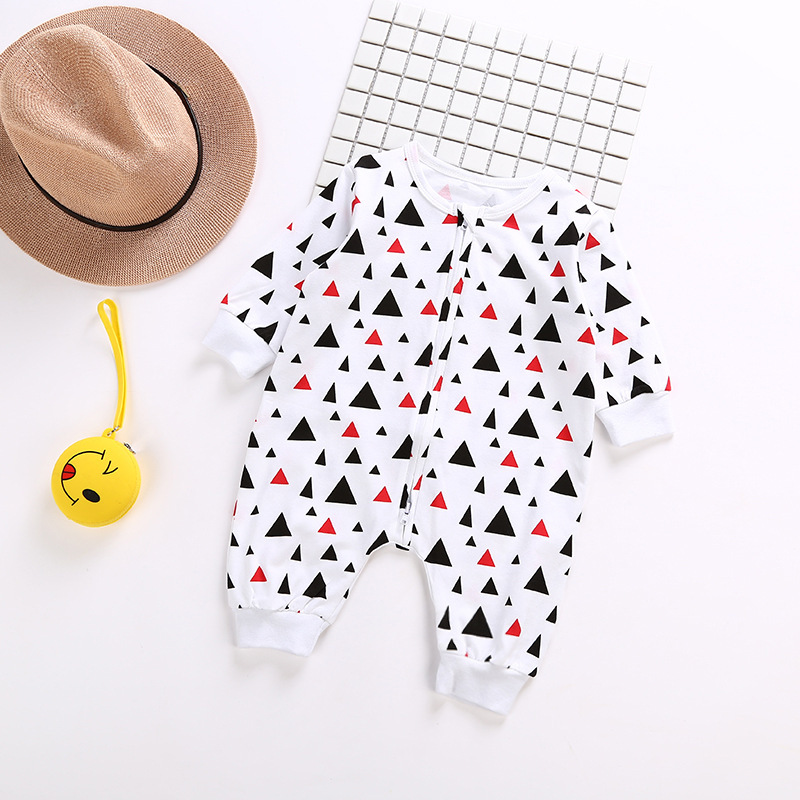 Baby Long Sleeves Romper Trend Baby Cotton Clothes Climb clothes Siamese clothing