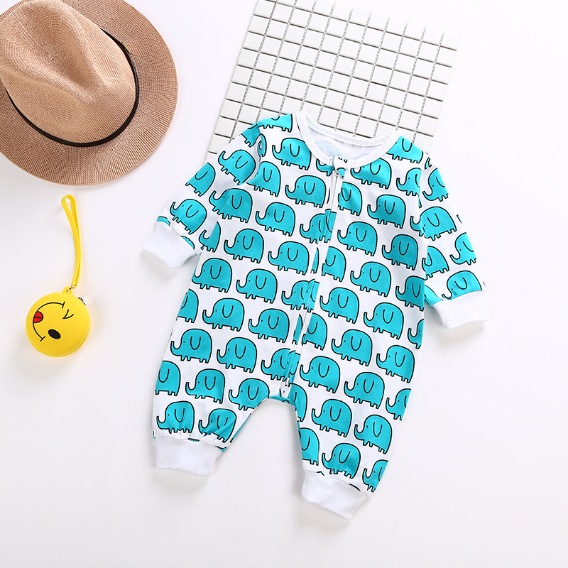 Baby Long Sleeves Romper Trend Baby Cotton Clothes Climb clothes Siamese clothing