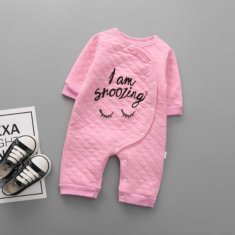 Baby Fashion Personality Clothing Romper Cotton Long Sleeves Siamese Clothing