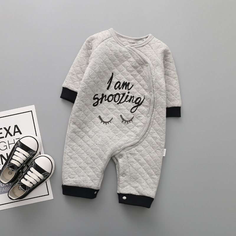 Baby Fashion Personality Clothing Romper Cotton Long Sleeves Siamese Clothing