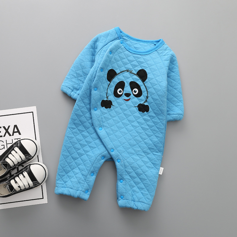The New Baby Fashion Cotton Romper Lovely Panda Climb Clothes Siamese Clothing Clothes