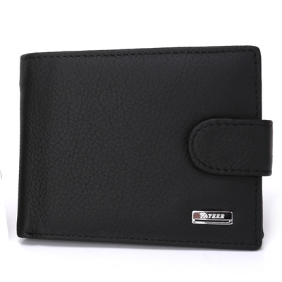 Men The New Wallet Card Package Short Paragraph Genuine Leather Business Fashion Wallet