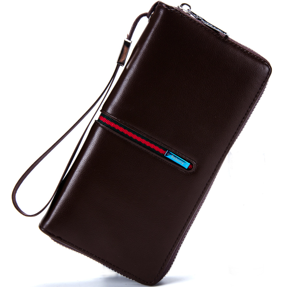 Western style Long Section Men Clutch Wallet Multifunction Creative Business Clutch bag