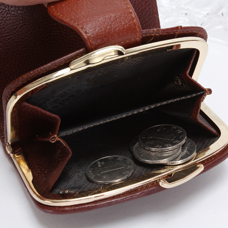 Ms Horse Hair Wallet Long Section Genuine Leather Wallet Female Models Fashion Trend Clutch bag