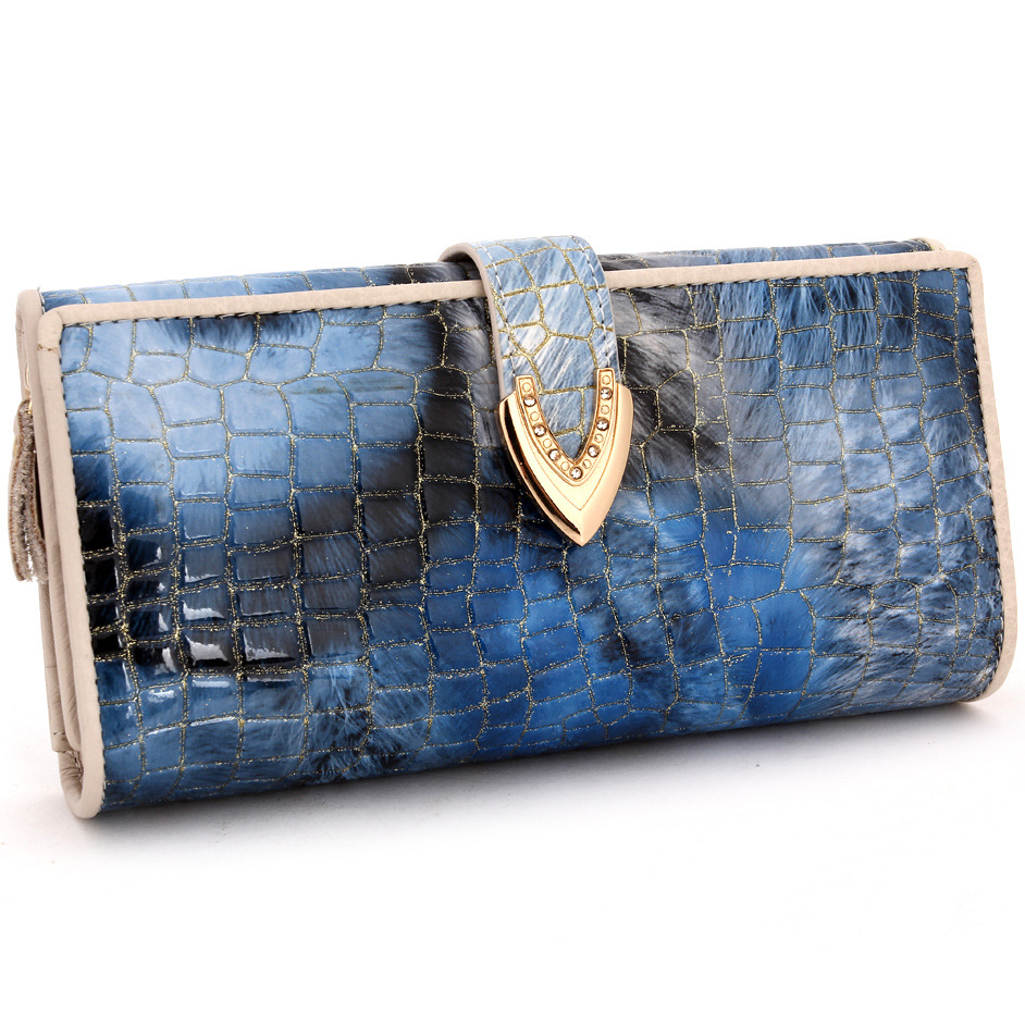 Ms Wallet Long Section Genuine Leather Clutch Fashion Female Models Trend Clutch Bag
