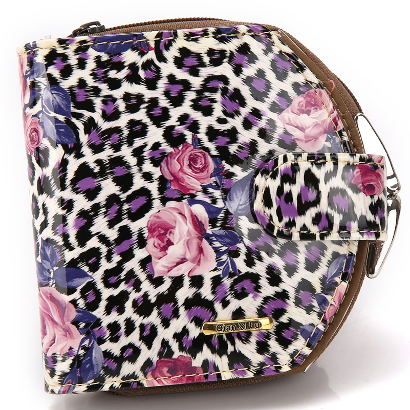 Ms Fashion Wallet Genuine Leather Ms Clutch Female Models Trend Stone Pattern Wallet