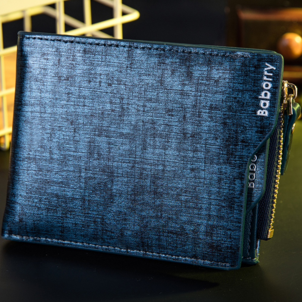 Men personality The New wallet Card package student trend Short paragraph wallet