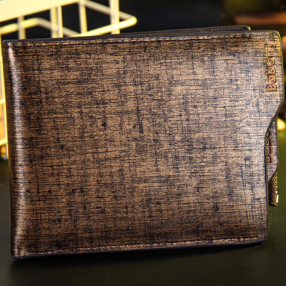 Men personality The New wallet Card package student trend Short paragraph wallet