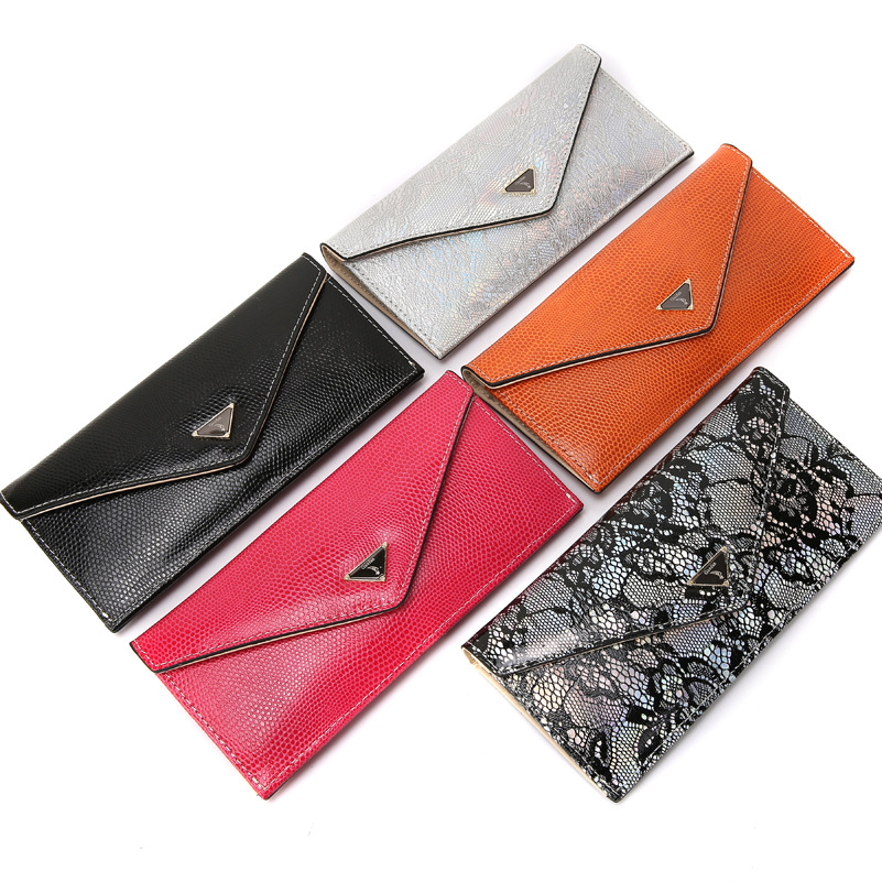 Long Section Ms Wallet Genuine Leather Clutch Female Models Fashion Trend Clutch Bag