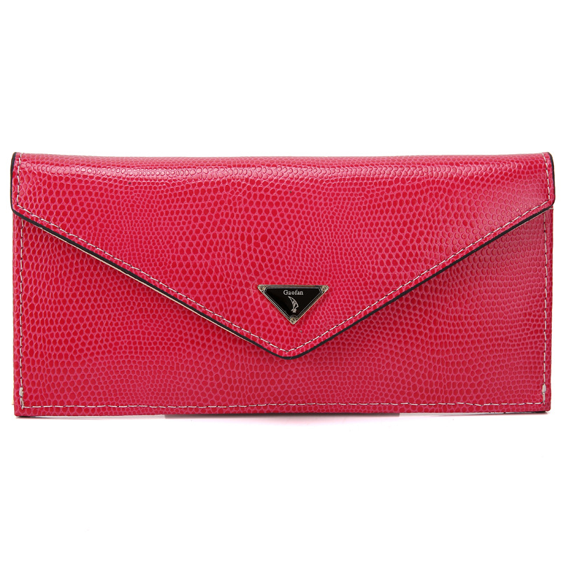 Long Section Ms Wallet Genuine Leather Clutch Female Models Fashion Trend Clutch Bag