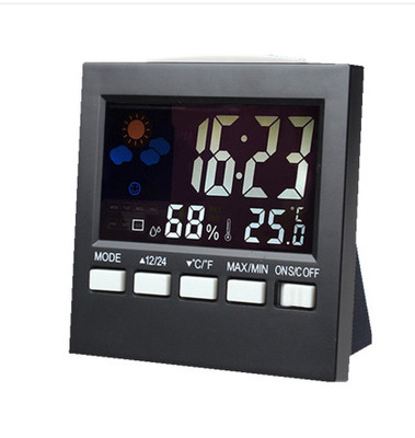 Multifunction Calendar Clock led Light Display Clock Color Screen Weather Clock