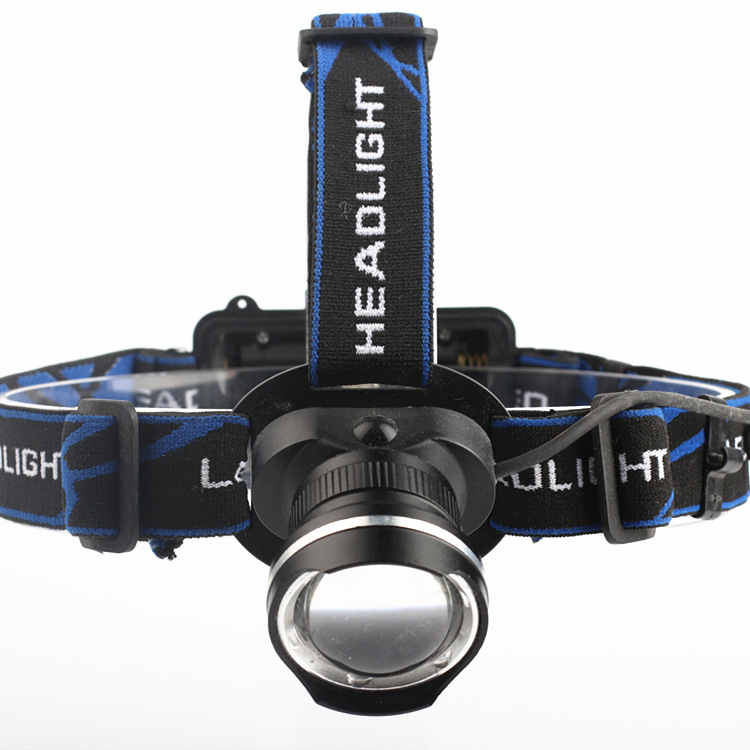 Glare Zoom Headlamp Led Outdoor Glare illumination Charge Fishing Headlamp
