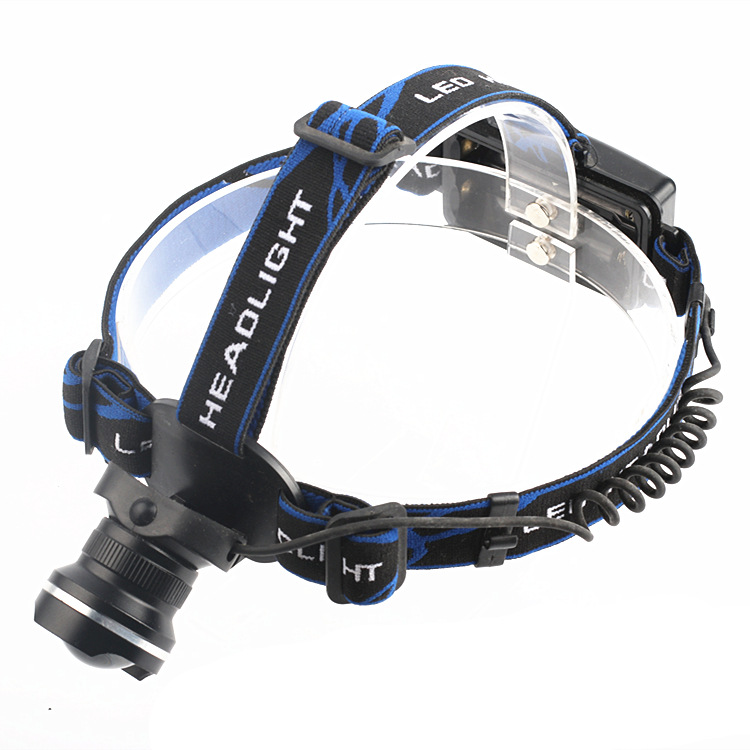 Glare Zoom Headlamp Led Outdoor Glare illumination Charge Fishing Headlamp