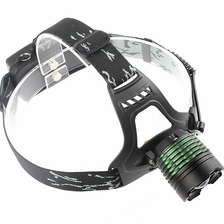 Led Outdoor illumination Glare Headlamp Charge Rotate Zoom Hunt Miner'slamp Headlamp