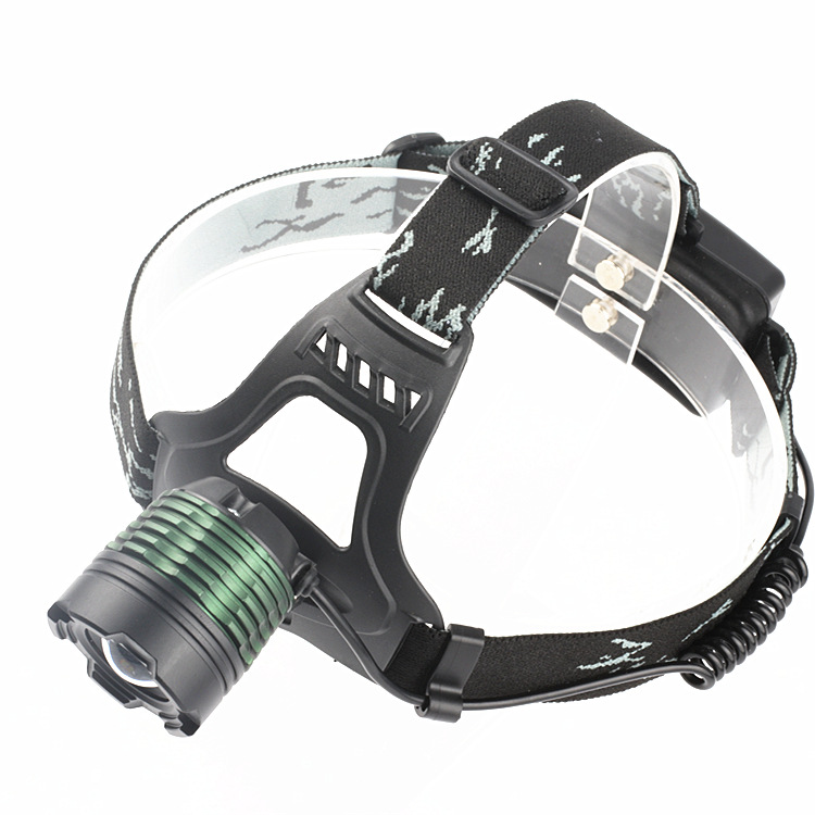 Led Outdoor illumination Glare Headlamp Charge Rotate Zoom Hunt Miner'slamp Headlamp