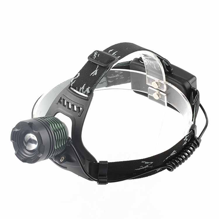 Led Outdoor illumination Glare Headlamp Charge Rotate Zoom Hunt Miner'slamp Headlamp